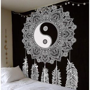 Ying yang tapestry